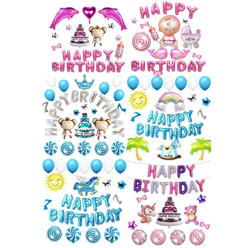 16 Inch Letters Happy Birthday Foil Balloons Happy Birthday Party Decoration Kids Alphabet Air Balloons Baby Shower Supplies
16 Inch Letters Happy Birthday Foil Balloons Happy Birthday Party Decoration Kids Alphabet Air Balloons Baby Shower Supplies