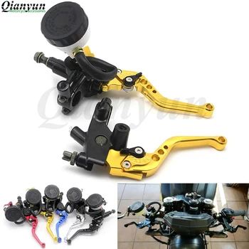 Universal 7/8" 22mm Motorcycle Hydraulic Brake Clutch Lever Master Cylinder Reservoir Set For Yamaha FAZER FZ1 FAZER FZ8 MT-07
Universal 7/8" 22mm Motorcycle Hydraulic Brake Clutch Lever Master Cylinder Reservoir Set For Yamaha FAZER FZ1 FAZER FZ8 MT-07