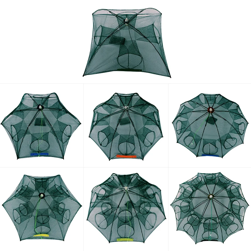 Hot Sale 4/6/8/10/12/16/20 Holes Fishing Net Portable Folded Hexagon Fish Network Automatic Fishing Shrimp Trap Fish Net
Hot Sale 4/6/8/10/12/16/20 Holes Fishing Net Portable Folded Hexagon Fish Network Automatic Fishing Shrimp Trap Fish Net