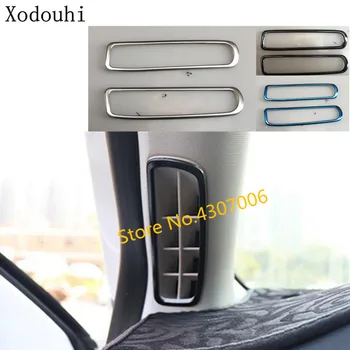 Car styling vent front A column air outlet left+right air condition panel Control trim frame 2pcs For Ford Focus 2018 2019 2020
Car styling vent front A column air outlet left+right air condition panel Control trim frame 2pcs For Ford Focus 2018 2019 2020
