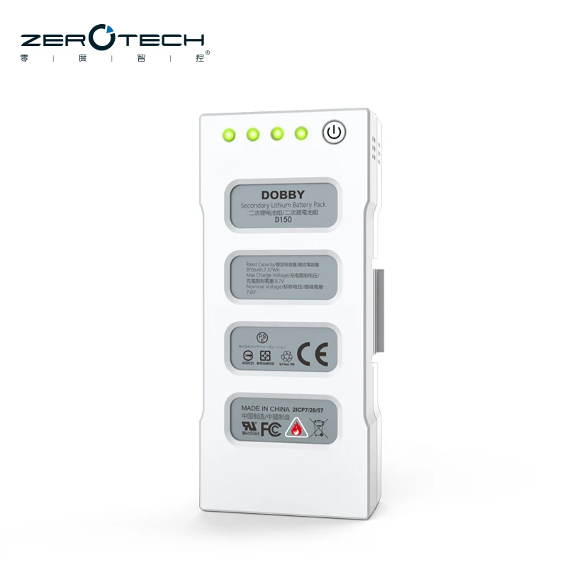 ZeroTech DOBBY Pocket Selfie Drone Accessories Parts 970mAh 2S Replace LiPo Battery ( D150 Battery )
ZeroTech DOBBY Pocket Selfie Drone Accessories Parts 970mAh 2S Replace LiPo Battery ( D150 Battery )