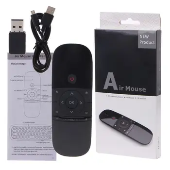 W1 2.4G Air Mouse Wireless Keyboard 6-Axis Motion Sense IR Learning Remote Control for Smart TV Android TV BOX Laptop PC
W1 2.4G Air Mouse Wireless Keyboard 6-Axis Motion Sense IR Learning Remote Control for Smart TV Android TV BOX Laptop PC