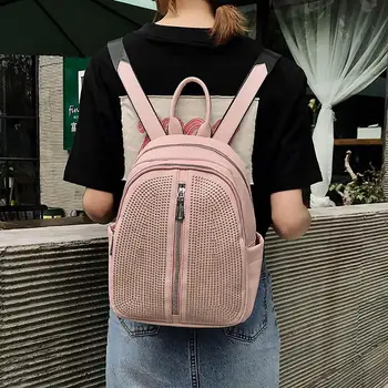 female backpack PU 2019 new fashion ladies rivet versatile backpack personality leisure travel backpack backpack mochila
female backpack PU 2019 new fashion ladies rivet versatile backpack personality leisure travel backpack backpack mochila