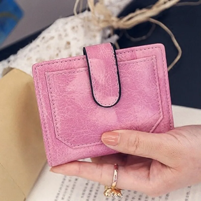Women's wallet Mini Short Retro Small Purses PU Leather Slim Card Holders women bag Female Clutch Wallet student daughter purses
Women's wallet Mini Short Retro Small Purses PU Leather Slim Card Holders women bag Female Clutch Wallet student daughter purses