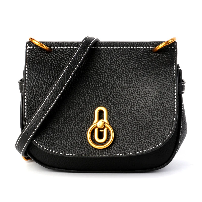 Ladies New Hot Genuine Leather Retro Elegant Atmosphere Saddle Bag Mature Women High Quality Simple Wild Color Messenger Bag
Ladies New Hot Genuine Leather Retro Elegant Atmosphere Saddle Bag Mature Women High Quality Simple Wild Color Messenger Bag