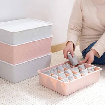 Women Underwear Organizer Storage Box Case with Cover Drawer Closet Organizer Ties Scarfs Socks Bra Organizers Home
Women Underwear Organizer Storage Box Case with Cover Drawer Closet Organizer Ties Scarfs Socks Bra Organizers Home