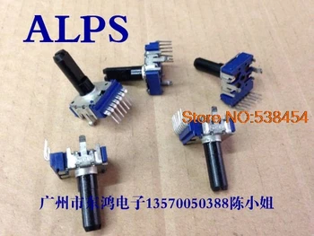 2PCS RK14 potentiometer switch double B20K axis length 18MM amplifier 7 pin potentiometer switch
2PCS RK14 potentiometer switch double B20K axis length 18MM amplifier 7 pin potentiometer switch