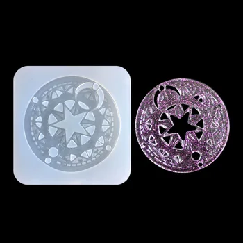 Variety Sakura Magic Circle Cartoon Silicone Resin Mold Cute Pendant Toy Moulds DIY Craft for Jewelry Making Decoration
Variety Sakura Magic Circle Cartoon Silicone Resin Mold Cute Pendant Toy Moulds DIY Craft for Jewelry Making Decoration