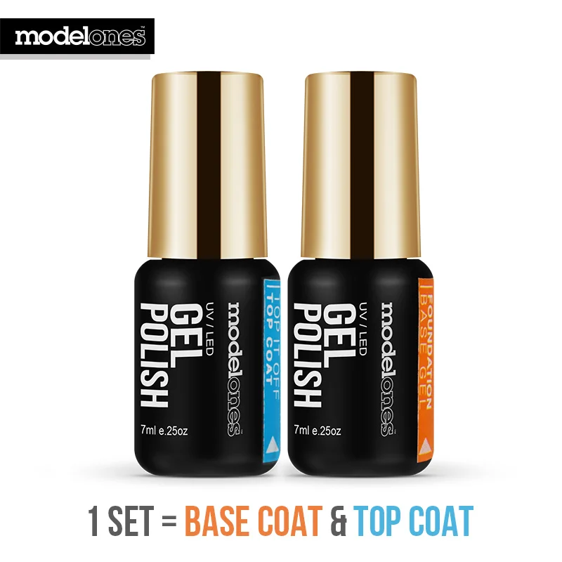Modelones Newest 7ML Base Coat Top Coat UV Nail Gel Polish 2Pcs/Lot Nail Primer Base Foundations UV Gel Long Lasting Top Coat
Modelones Newest 7ML Base Coat Top Coat UV Nail Gel Polish 2Pcs/Lot Nail Primer Base Foundations UV Gel Long Lasting Top Coat