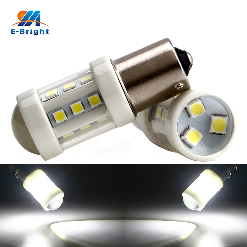 2pcs White DC 12V 24V Lens 3030 18 SMD 1156 1157 3156 3157 7440 7443 T20 Led Bulbs Turn Signal Brake Lights
2pcs White DC 12V 24V Lens 3030 18 SMD 1156 1157 3156 3157 7440 7443 T20 Led Bulbs Turn Signal Brake Lights