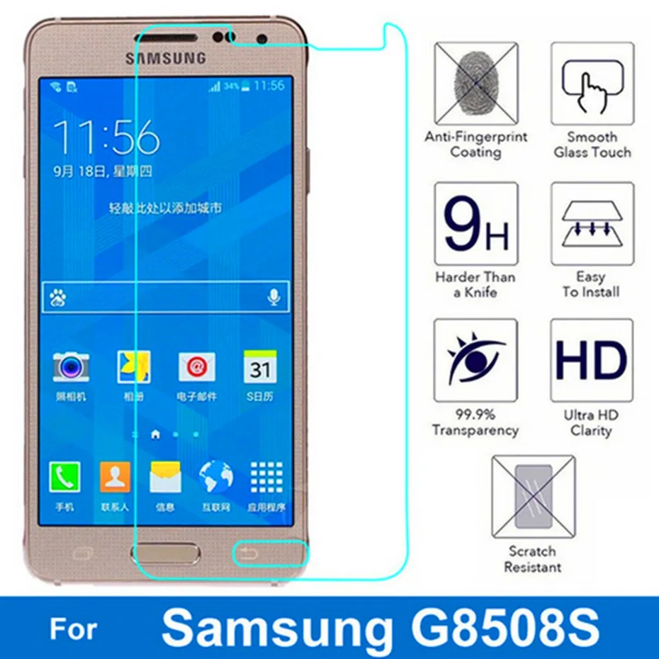 2PCS For Samsung G8508S Screen Protector film Explosion-Proof Tempered Glass For Samsung GALAXY Alpha G850 G850F G8508 G8509
2PCS For Samsung G8508S Screen Protector film Explosion-Proof Tempered Glass For Samsung GALAXY Alpha G850 G850F G8508 G8509