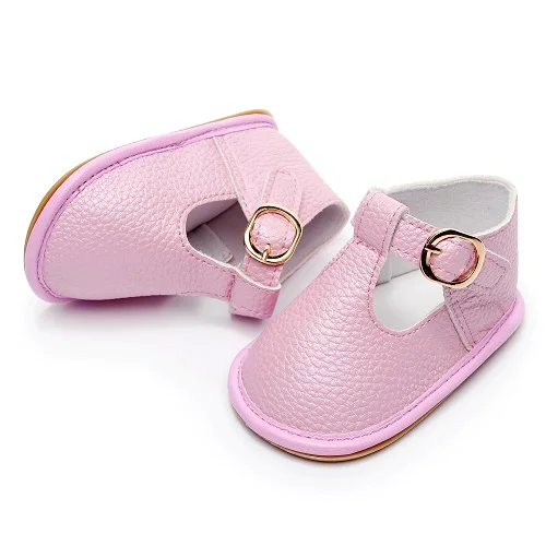 New Hard bottom T-bar Baby princess Girl shoes PU Leather Baby Moccasins soft Non-slip Footwear infant Crib Shoes
New Hard bottom T-bar Baby princess Girl shoes PU Leather Baby Moccasins soft Non-slip Footwear infant Crib Shoes
