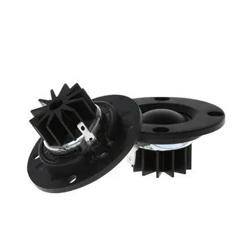 2Pcs Tweeter 1"inch 6Ohm 30W Dome Silk Film Tweeter Hifi Treble Speaker Audio Loudspeaker With Heatsink
2Pcs Tweeter 1"inch 6Ohm 30W Dome Silk Film Tweeter Hifi Treble Speaker Audio Loudspeaker With Heatsink