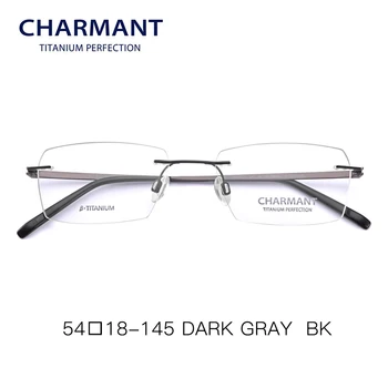 Charmant Beta Titanium Rimless Glasses Frame Men Optical , Man Ophthalmic Nearsighted Eyeglasses Frame CH10973
Charmant Beta Titanium Rimless Glasses Frame Men Optical , Man Ophthalmic Nearsighted Eyeglasses Frame CH10973