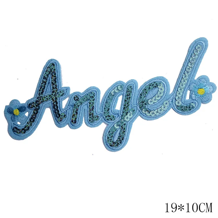 2pc/lot Fabric and sequins angel iron on transfer patches hot fix rhinestone motif designs iron on transfer appliques shirt
2pc/lot Fabric and sequins angel iron on transfer patches hot fix rhinestone motif designs iron on transfer appliques shirt