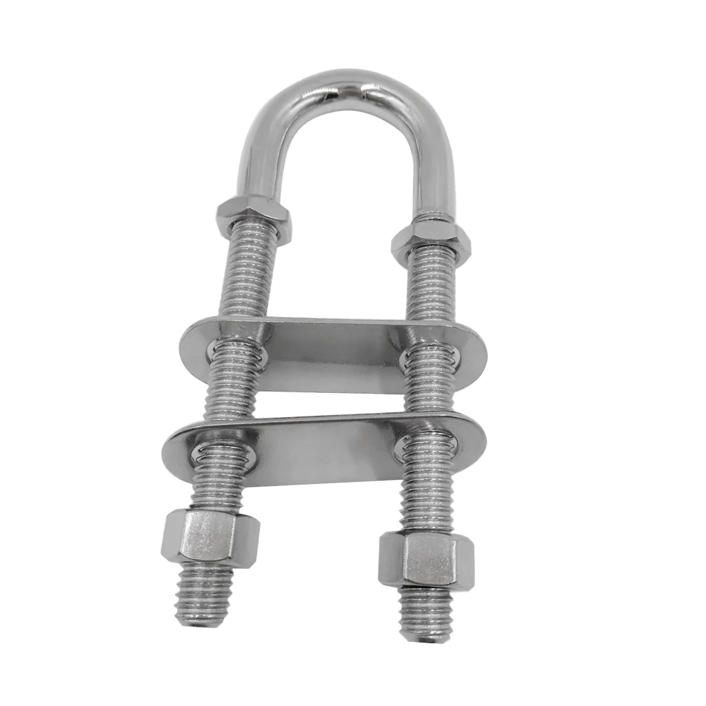 1 Pcs 3/8'x3' Yacht Bow Stern Eye U-Bolt Stainless Steel Marine Bolt Rope Rigging Replace Rowing Boats Accessories Marine U Bolt 1 Pcs 3/8'x3' Yacht Bow Stern Eye U-Bolt Stainless Steel Marine Bolt Rope Rigging Replace Rowing Boats Accessories Marine U Bolt