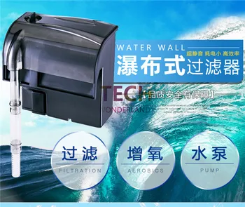 Aquarium Waterfall filter fish Tank water wall multifunctional filter External Wall hanging filter Atman HF-0100/HF-0300
Aquarium Waterfall filter fish Tank water wall multifunctional filter External Wall hanging filter Atman HF-0100/HF-0300
