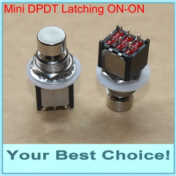 50pcs/Lot Mini DPDT Latching ON/ON Guitar Effect Push Button Stomp Pedal Foot Switch,PCB Lug (DHL free shipping)
50pcs/Lot Mini DPDT Latching ON/ON Guitar Effect Push Button Stomp Pedal Foot Switch,PCB Lug (DHL free shipping)