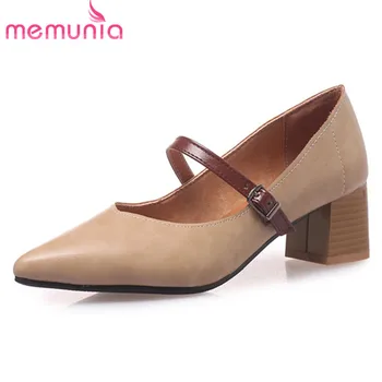 MEMUNIA 2019 big size 33-46 pumps women shoes pointed toe buckle classic spring summer shoes ladies high heels dress shoes
MEMUNIA 2019 big size 33-46 pumps women shoes pointed toe buckle classic spring summer shoes ladies high heels dress shoes