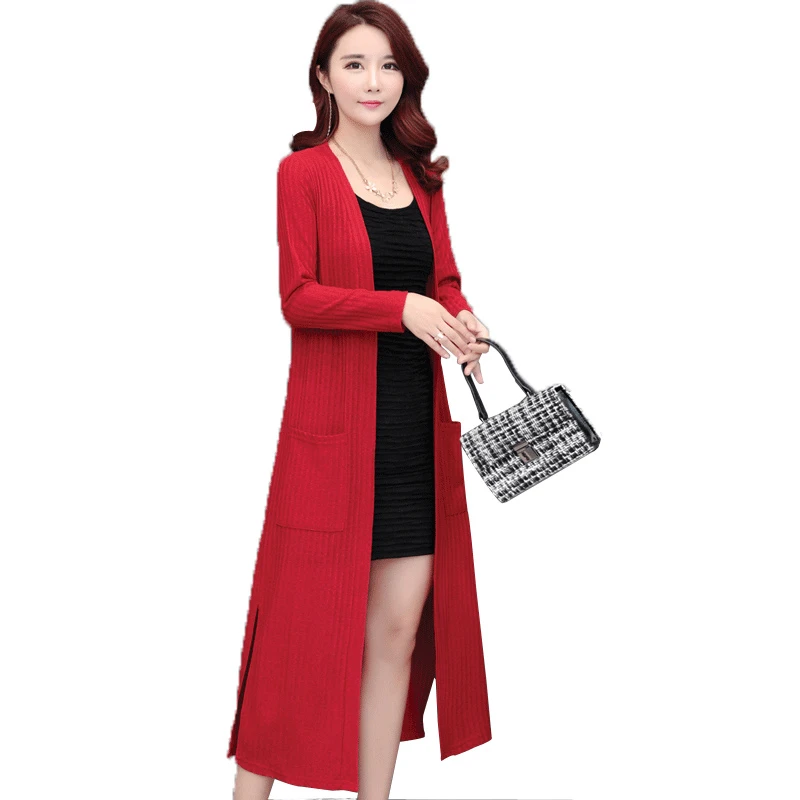 Plus Size 5XL 2018 Autumn Winter Women Long Knitted Cardigans Coat Female Casual Pockets Sweaters Open Stitch Outwear Tops P178
Plus Size 5XL 2018 Autumn Winter Women Long Knitted Cardigans Coat Female Casual Pockets Sweaters Open Stitch Outwear Tops P178