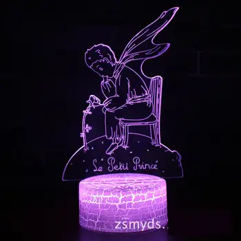 Prince And Rose 3d Light Creative Seven Color Touch Led Visual 3d Lamp Valentine's Day Table Led Night Light
Prince And Rose 3d Light Creative Seven Color Touch Led Visual 3d Lamp Valentine's Day Table Led Night Light