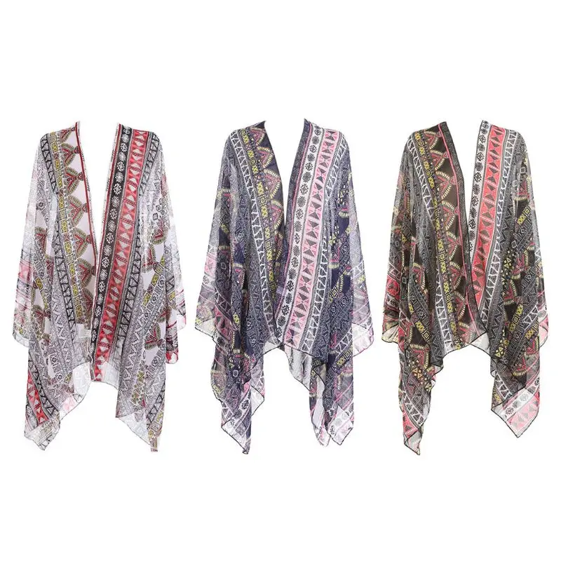 Womens Summer Long Sleeves Swimsuit Cover Up Egypt Mysterious Colored Geometric Graphic Pattern Printed Kimono Cardigan Oversize
Womens Summer Long Sleeves Swimsuit Cover Up Egypt Mysterious Colored Geometric Graphic Pattern Printed Kimono Cardigan Oversize