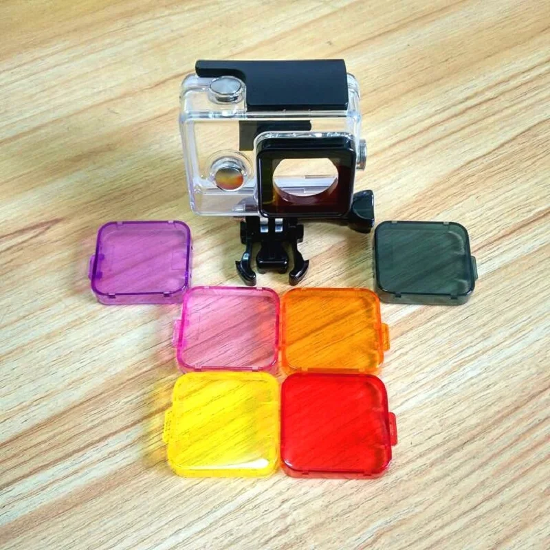 Clownfish Diving UV Filter Waterproof Case Cover Lens Cap Underwater for Xiaomi yi 1 or GoPro Hero 3+/4 THIEYE T5 E7 Accessories
Clownfish Diving UV Filter Waterproof Case Cover Lens Cap Underwater for Xiaomi yi 1 or GoPro Hero 3+/4 THIEYE T5 E7 Accessories
