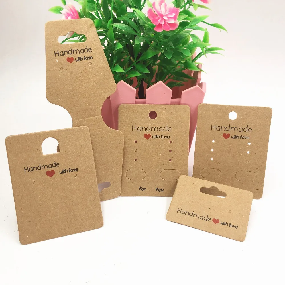 50pcs/lot Hand Made With Love Jewerly Necklace Card Earring Pendant Cards Used For AccessoryDisplay Jewelry Cards
50pcs/lot Hand Made With Love Jewerly Necklace Card Earring Pendant Cards Used For AccessoryDisplay Jewelry Cards