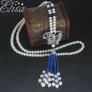 Fashion Tassel Natural Pearl Long Necklace 68cm With 9.5cm Tassel Pendant 100% Natural Freshwater Pearl Sweater Chain Women Gift
Fashion Tassel Natural Pearl Long Necklace 68cm With 9.5cm Tassel Pendant 100% Natural Freshwater Pearl Sweater Chain Women Gift