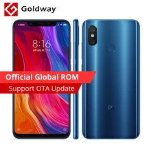 Original Xiaomi Mi 8 Mi8 Smartphone 6GB RAM 256GB ROM Snapdragon 845 Octa Core 6.21" 2240x1080P Screen Dual AI Rear Camera 20MP(Hong Kong,China)