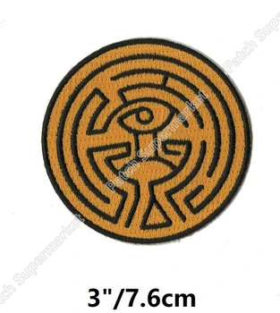 3" Westworld Maze FULL EMBROIDERED Patches for clothing Iron on Orange on Black Logo TV MOVIE SERIES TRANSFER Badge Gift Favor
3" Westworld Maze FULL EMBROIDERED Patches for clothing Iron on Orange on Black Logo TV MOVIE SERIES TRANSFER Badge Gift Favor