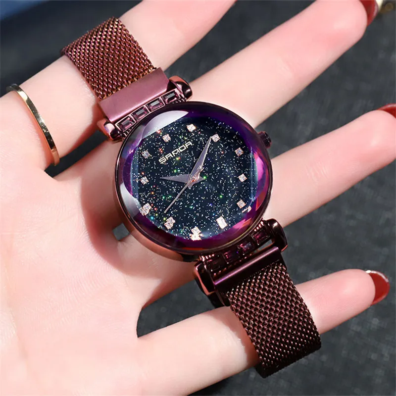 2018 Luxury Brand Gogoey Women Magnet Strap Free Buckle Watches Ladies Personality Romantic Starry Sky Wrist Watch Rhinestone
2018 Luxury Brand Gogoey Women Magnet Strap Free Buckle Watches Ladies Personality Romantic Starry Sky Wrist Watch Rhinestone