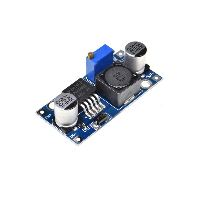 LM2596S-ADJ DC-DC adjustable step-down Voltage regulator power supply MODULE BOARD 3A Buck Converter LM2596s LM2596
LM2596S-ADJ DC-DC adjustable step-down Voltage regulator power supply MODULE BOARD 3A Buck Converter LM2596s LM2596