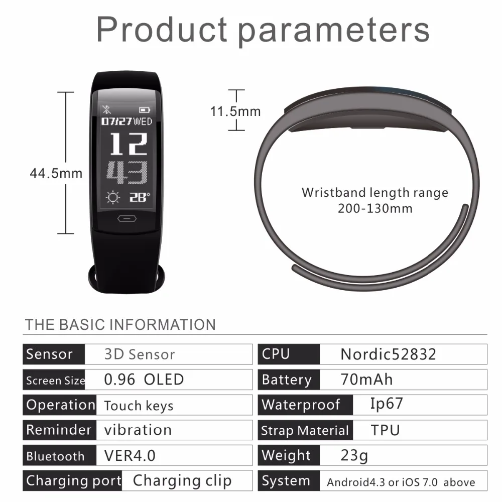 qs90 smart band 12