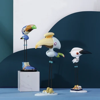 Europe Lovely Parrot Figurines 6 Style Simulation Parrot Resin Miniature tabletop Animal Crafts Fairy Garden home decoration
Europe Lovely Parrot Figurines 6 Style Simulation Parrot Resin Miniature tabletop Animal Crafts Fairy Garden home decoration