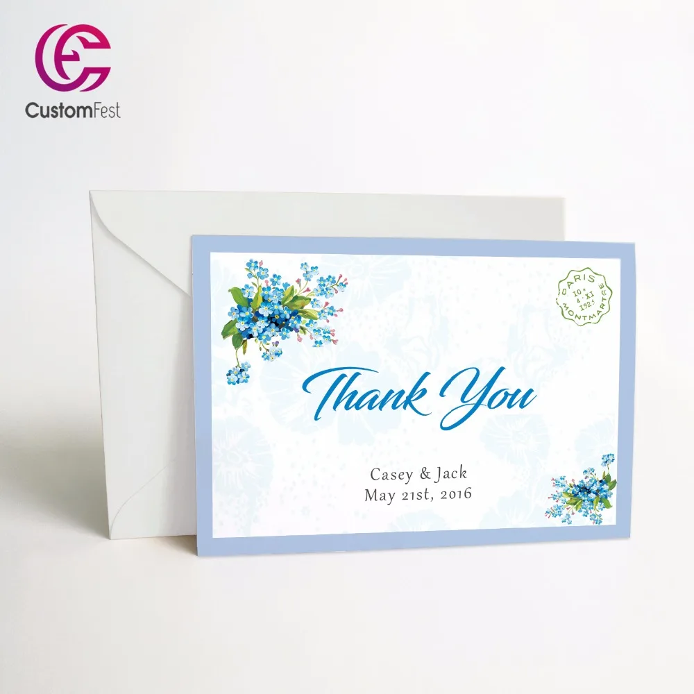 50pcs/lot Personalized Thank you card or save the date card with free envelop simple flower 045
50pcs/lot Personalized Thank you card or save the date card with free envelop simple flower 045