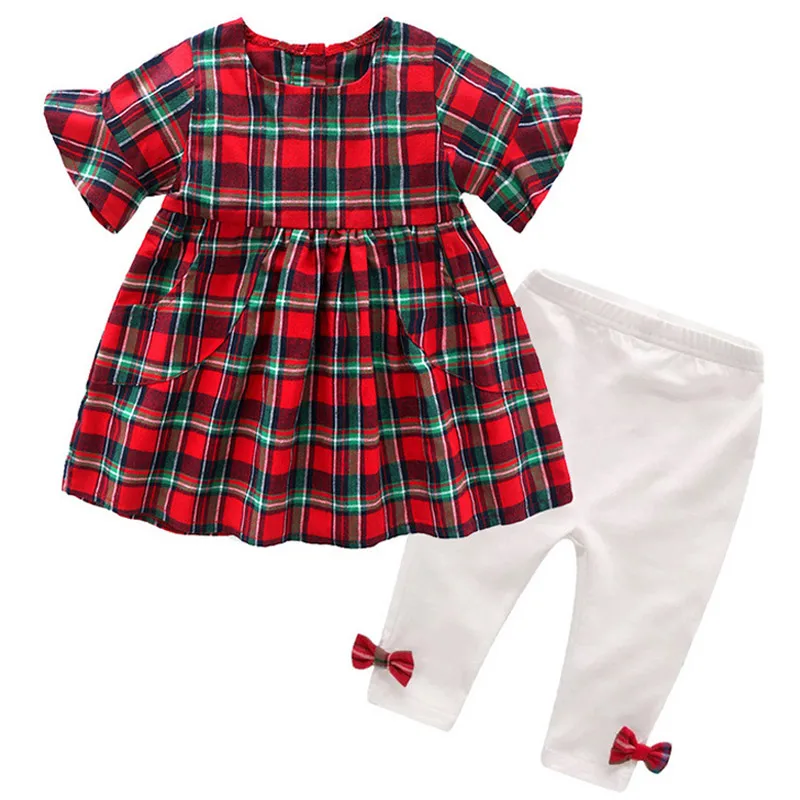 Baby Girl Clothing Set Newborn Infant Baby Girls Clothes Grid Dress Top Bowknot Leggings Toddler Casual 2Pcs Bebes Outfits Sets
Baby Girl Clothing Set Newborn Infant Baby Girls Clothes Grid Dress Top Bowknot Leggings Toddler Casual 2Pcs Bebes Outfits Sets