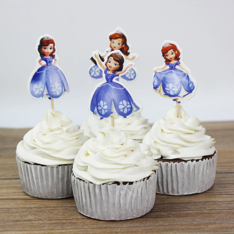 24 Pcs/pack Cartoon Little Princess Sofia Theme Party Cake Decorating Supplies Cupcake Toppers Pick Kid Birthday Gifts
24 Pcs/pack Cartoon Little Princess Sofia Theme Party Cake Decorating Supplies Cupcake Toppers Pick Kid Birthday Gifts