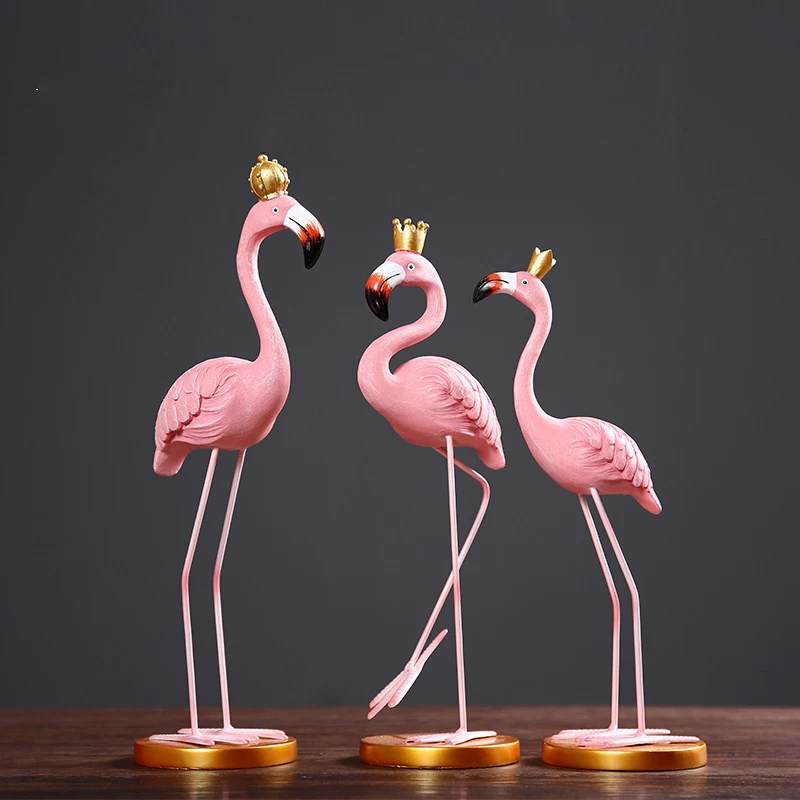 Cute Pink flamingo decoration resin flamingo king queen princess wedding home decoration surprise friend gift for birthday
Cute Pink flamingo decoration resin flamingo king queen princess wedding home decoration surprise friend gift for birthday