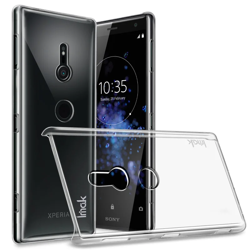 IMAK Crystal Case II Ultra Thin Transparent Durable PC Hard Case For Sony Xperia XZ2 Back Cover for Sony XZ2 Dual Sim Clear Case
IMAK Crystal Case II Ultra Thin Transparent Durable PC Hard Case For Sony Xperia XZ2 Back Cover for Sony XZ2 Dual Sim Clear Case