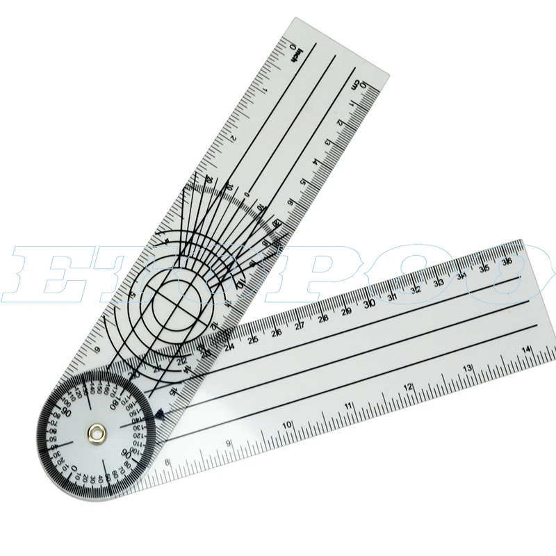 360 Degree Measuring Tool Spinals Goniometer Protractors Userful Multi-Ruler Goniometer Angle Medical Spinal Ruler Professional
360 Degree Measuring Tool Spinals Goniometer Protractors Userful Multi-Ruler Goniometer Angle Medical Spinal Ruler Professional