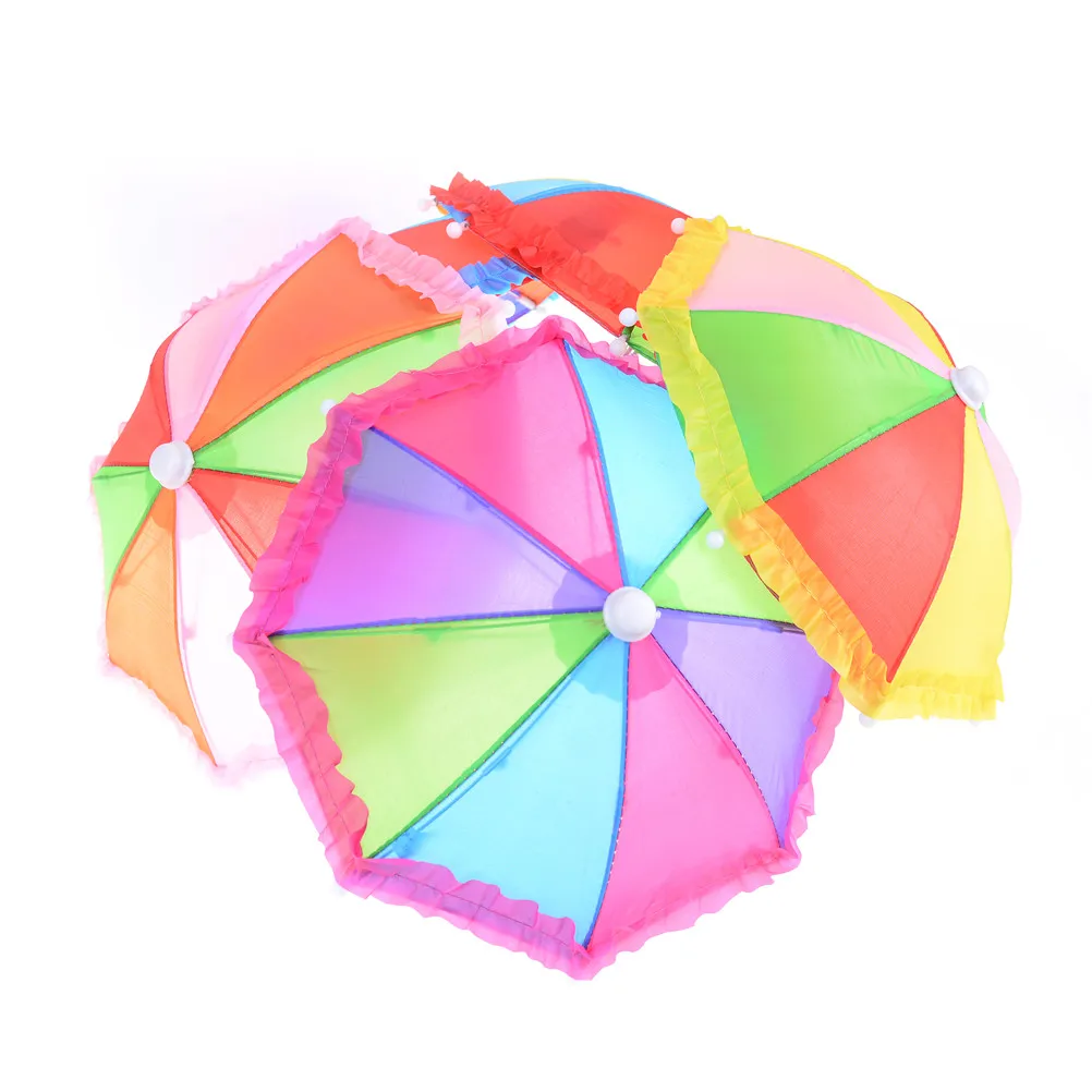 1PCS Handmade Colorful Umbrella For 18 Inch Doll Toys Girl Kids Xmas Gift Random Color Doll Accessories
1PCS Handmade Colorful Umbrella For 18 Inch Doll Toys Girl Kids Xmas Gift Random Color Doll Accessories