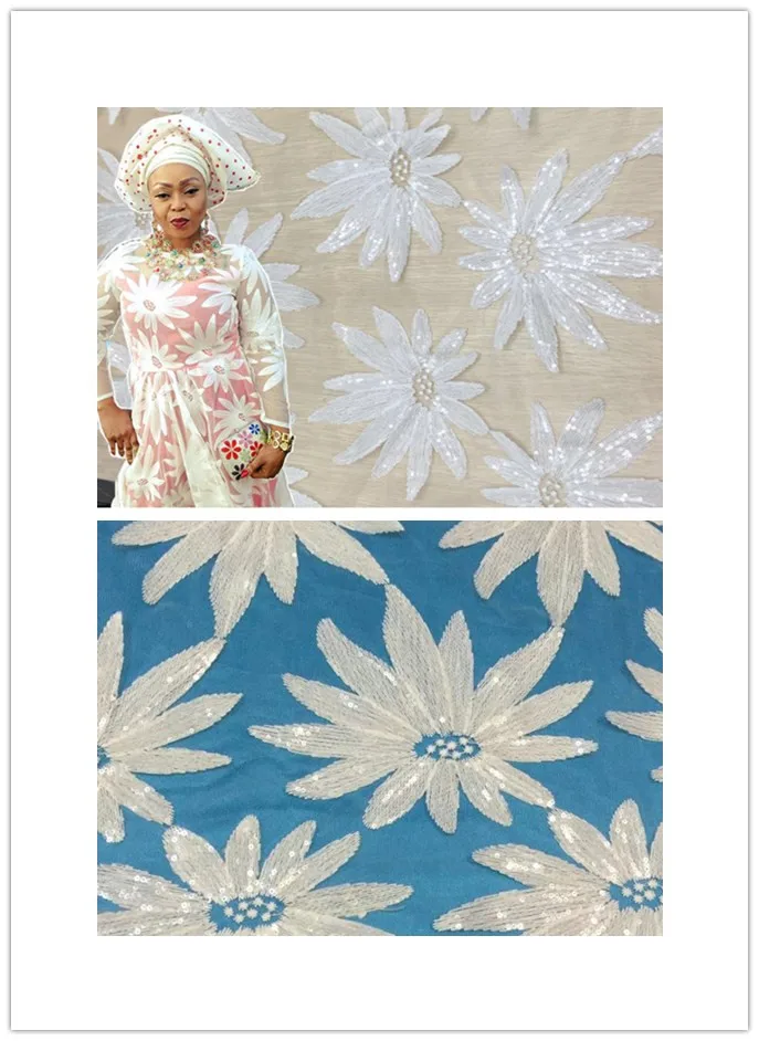 Hot Sale french lace 5yards/lot cheap african white lace fabric high quality african tulle lace fabric
Hot Sale french lace 5yards/lot cheap african white lace fabric high quality african tulle lace fabric