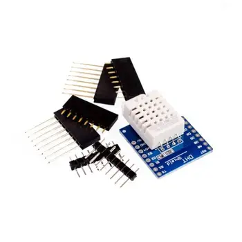 DHT Pro Shield for D1 mini DHT22 Single-bus digital temperature and humidity sensor module sensor
DHT Pro Shield for D1 mini DHT22 Single-bus digital temperature and humidity sensor module sensor