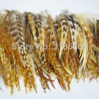 100pcs/lot natural chinchilla rooster Saddle Hackle Feathers5-6inch Nature Grizzly Feathers for hair extensions
100pcs/lot natural chinchilla rooster Saddle Hackle Feathers5-6inch Nature Grizzly Feathers for hair extensions