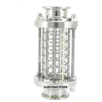 2" Tri Clamp Inline Protected Sight Glass-Food Grade Stainless Steel 304 2" Tri Clover Compatible Sight Glass
2" Tri Clamp Inline Protected Sight Glass-Food Grade Stainless Steel 304 2" Tri Clover Compatible Sight Glass