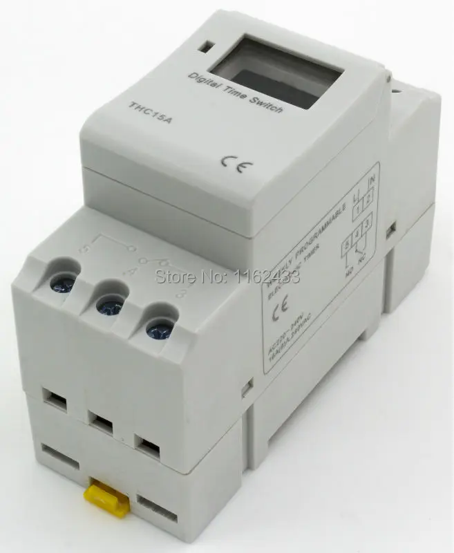 

THC15A AC 220V 16A digital time switch weekly programmable electronic timer 220VAC