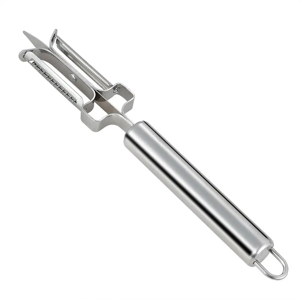 Multifunctional 3 in 1 Peeler Grater Stainless Steel Serrated Julienne Core Removal Peelers For Vegetable Fruit Kitchen Tools
Multifunctional 3 in 1 Peeler Grater Stainless Steel Serrated Julienne Core Removal Peelers For Vegetable Fruit Kitchen Tools