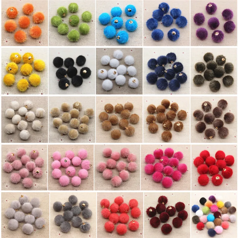20pcs 16mm Mix Colors Hairy Fabric Covered Round Bead Ball Pendant DIY Jewlry/Craft Making
20pcs 16mm Mix Colors Hairy Fabric Covered Round Bead Ball Pendant DIY Jewlry/Craft Making