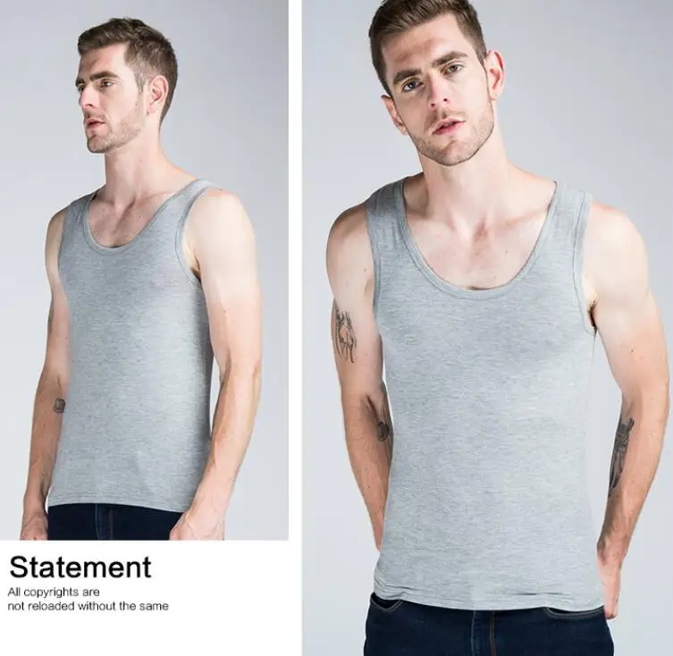 free shipping Men's stretch tight modal solid color sports vest Summer slim bodybuilding bottoming shirt wholesale
free shipping Men's stretch tight modal solid color sports vest Summer slim bodybuilding bottoming shirt wholesale